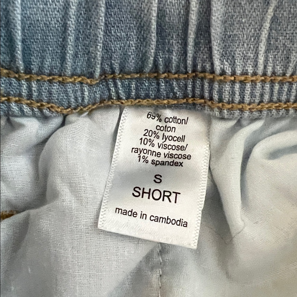Maurices high rise, elastic waist, wide leg jeans - Picture 3 of 12